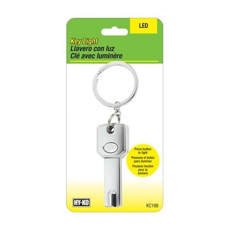 Hy-Ko Prod SLV LED Key LGTChain KC198
